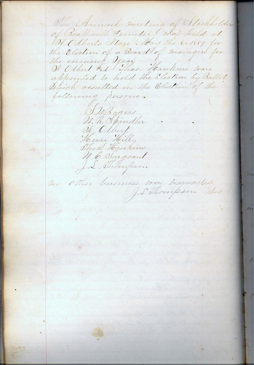 minute book